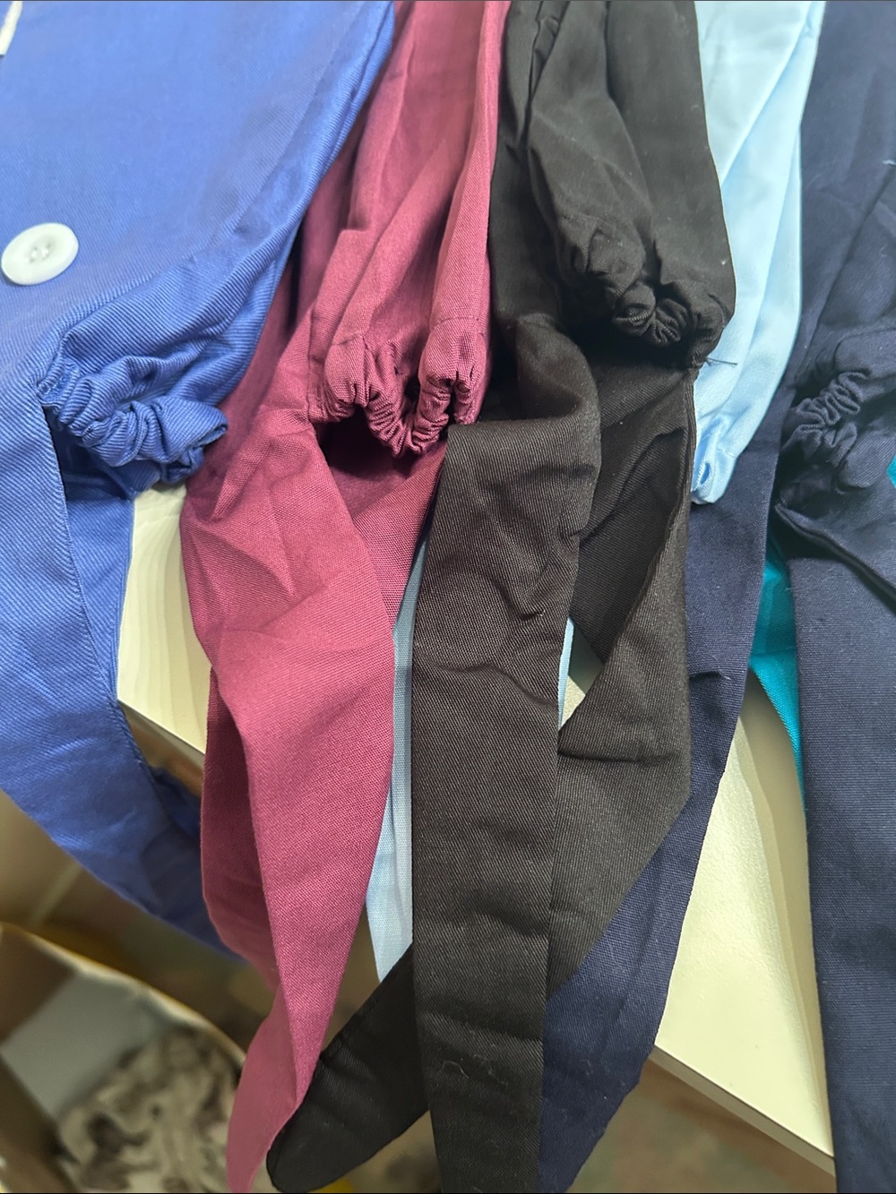 Scrub Solid Color Headwraps - Multi Color - Picture 2 of 3